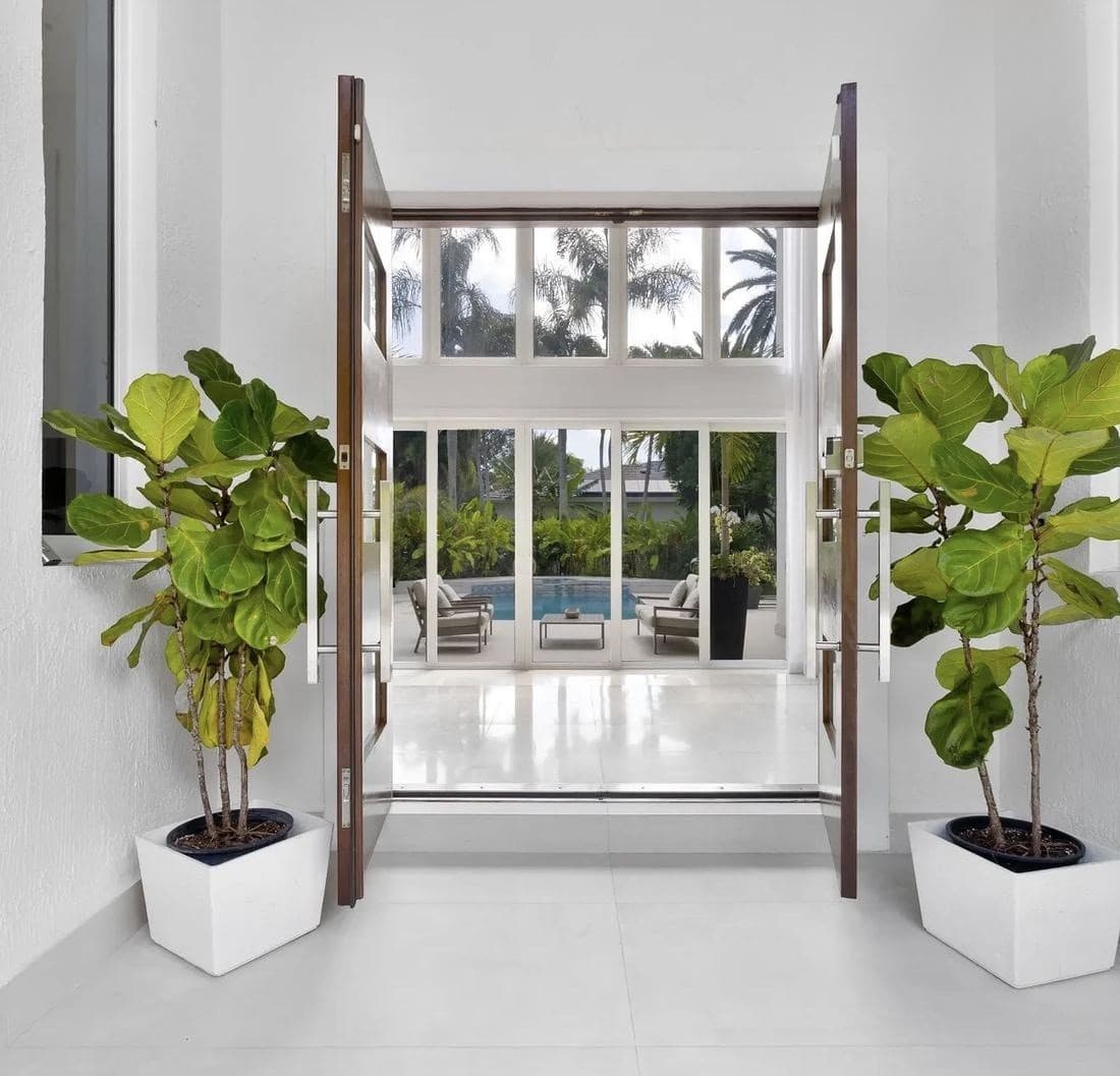 Hall de entrada — Residência Miami, Florida